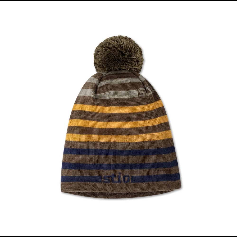 NWOT Stio Charlie Ski Winter Pom Beanie